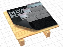 Купить Подкладочный ковёр для кровли из битумной плитки DELTA-ROOF в Краснодаре